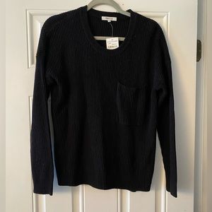 NWT Size S Madewell Scoop Neck Sweater
